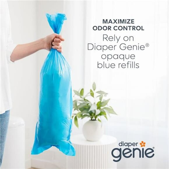 Diaper Pail Refill Bags 30 Count Fits Genie Signature Odor Control 1410 Diapers - Picture 6 of 7